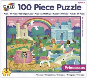 PUZZLE Galt -  100 Puzzle v krabici - Princezny