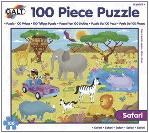 PUZZLE Galt - 100 Puzzle v krabici - Safari