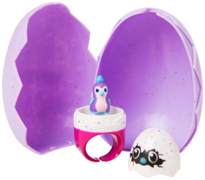 Hatchimals Vajíčko s prstýnkem a překvapením