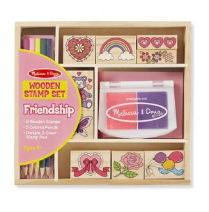 MELISSA & DOUG - DŘEVĚNÁ RAZÍTKA V KRABIČCE