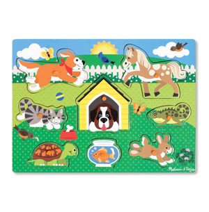 MELISSA & DOUG - DŘEVĚNÉ PUZZLE - FARMA