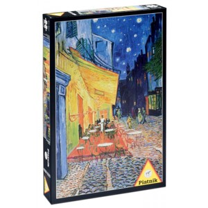 Puzzle - V. van Gogh - Noční kavárna 1000 dílků