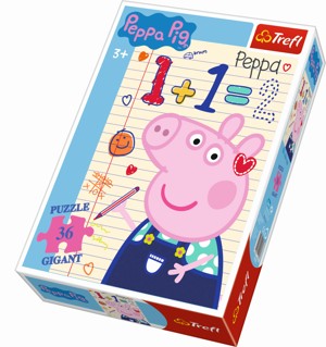 Trefl Puzzle Gigant 36 dílků Prasátko Peppa