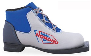  Běžecké boty Skol Nordik modrobílé 75mm - velikos