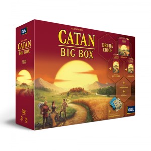 Společenská hra CATAN -Catan - Big Box - druhá edi