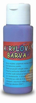 Hobby barvy - Akrylová barva 60ml- fialová