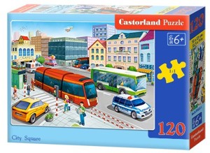 Puzzle Castorland 120 dílků - Náměstí