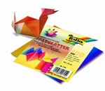 Papíry na skládání Origami -duhové, 100 listů