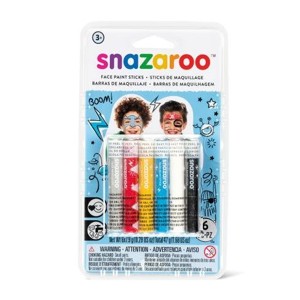 Snazaroo tužky na obličej - 6 barev chlapecké