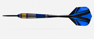 HARROWS ŠIPKY STEEL VIVID BLUE - 23G