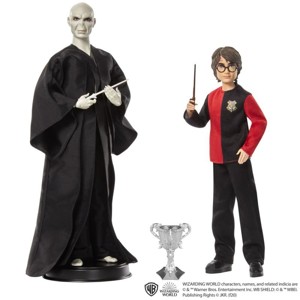 MATTEL - HP HARRY POTTER A VOLDEMORT PANENKA 2-PAC