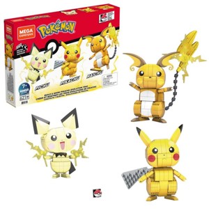 MATTEL - MEGA CONSTRUX POSTAV A VYSTAV SI PIKACHU 