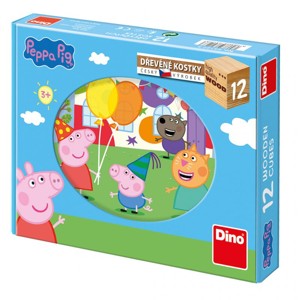 DINO Peppa Pig 12 kostek