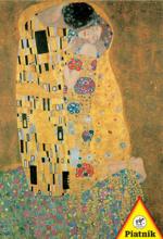 Puzzle - Klimt, Polibek II. 1000 dílků 