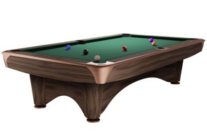 Kulečník pool DYNAMIC III 9ft (254x126) hnědý