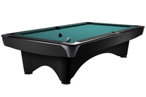 kulečník pool DYNAMIC III 9ft (254x127)- černý mat