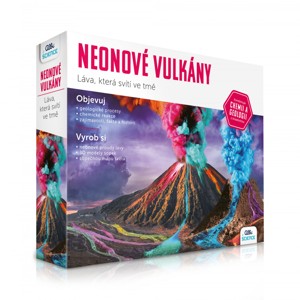 ALBI experimentální sada Neonové vulkány