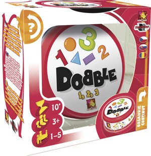 Rodinná společenská hra DOBBLE 1-2-3
