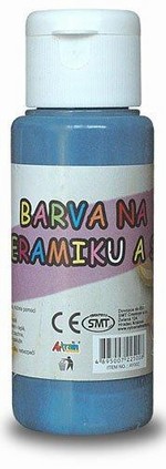 Barva na sklo a keramiku 60ml- modrá tmavá