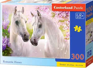 Puzzle 300 dílků - Zamilovaní koně