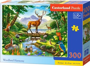 Puzzle 300 dílků - Harmonie lesa