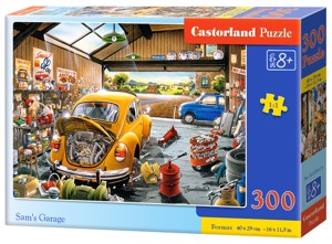 Puzzle 300 dílků- Samova garáž