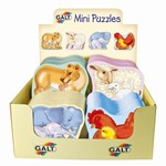 DĚTSKÉ Galt Mini puzzle 2. - lev,ovce,slon,slepice