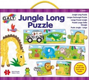 DĚTSKÉ Galt - Dlouhé podlahové puzzle - Džungle