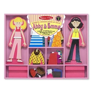 MELISSA & DOUG - DŘEVĚNÉ MAGNETICKÉ OBLÉKÁNÍ ABBY 