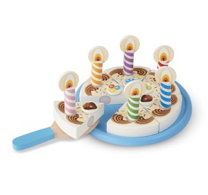 MELISSA & DOUG - DŘEVĚNÝ NAROZENINOVÝ DORT