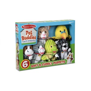 MELISSA & DOUG - SADA MAŇÁSKŮ DOMÁCÍ ZVÍŘATA