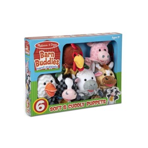 MELISSA & DOUG - SADA MAŇÁSKŮ HOSPODÁŘSKÁ ZVÍŘATA