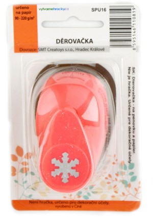 Děrovačka 16 mm - Vločka I