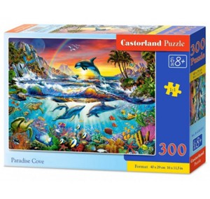 Puzzle CASTORLAND 300 - Rajská zátoka