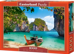 Puzzle 1000 - CASTORLAND Ko Phi Phi le, Thajsko