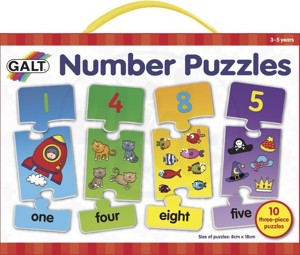 DĚTSKÉ Galt - Puzzle - Moje první anglické číslice