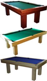 Kulečník CLASSIC Pool 9ft (254 x 127 cm) - 6 nohou