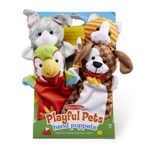 MELISSA & DOUG - Maňásci - domácí zvířátka