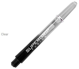Násadky Harrows Supergrip Fusion - medium clear