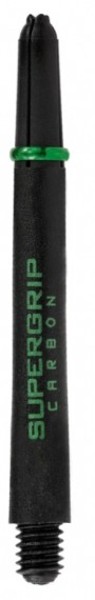 Násadky Harrows Supergrip Carbon short černé/zelen
