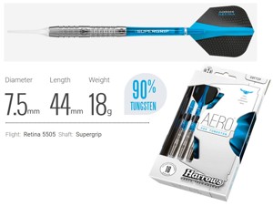 Šipky Harrows soft AERO - C 90% 18g