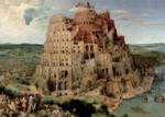 Puzzle - Brueghel, Babylonská věž 1000 dílků
